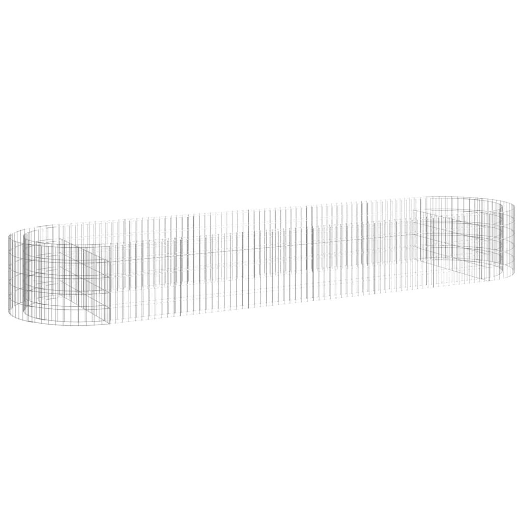 gabionolovelis50cm4bd24kainareference  belsilt Gabiono lovelis 50 cm  tvirtas ir atsparus sodo elementas