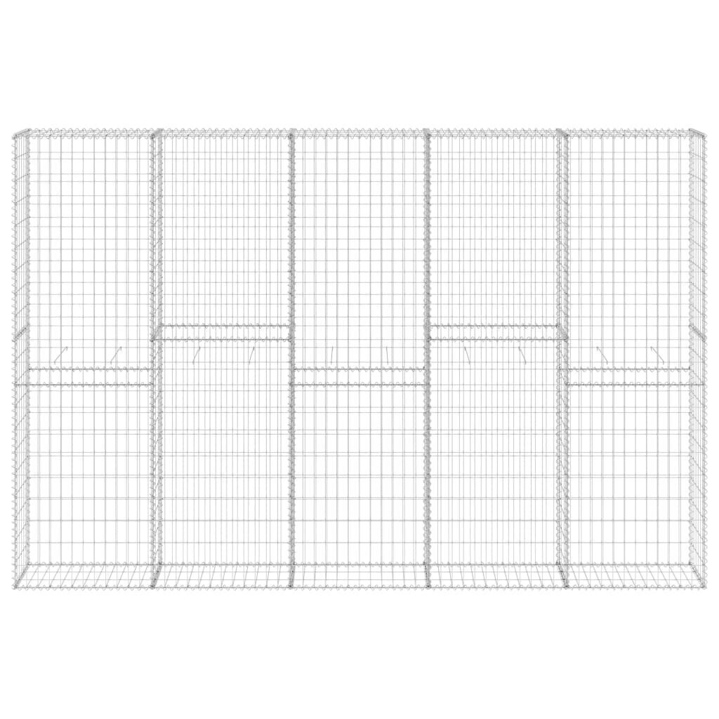 gabionosienasudangciais300x30x200cmgalvanizuotasplienas79b04internetureference belsilt Gabiono siena su dangčiais 300x30x200 cm iš galvanizuoto plieno