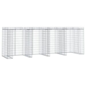 Gabiono siena vidaXL 350x91x120 cm patvari ir funkcionali