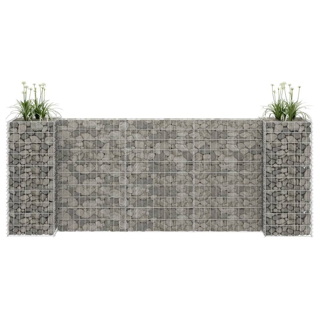 gabionovazonas260x40x100cmplieninevielahformos35ab2reference  belsilt Gabiono vazonas 260x40x100 cm iš plieninės vielos | Belsilt