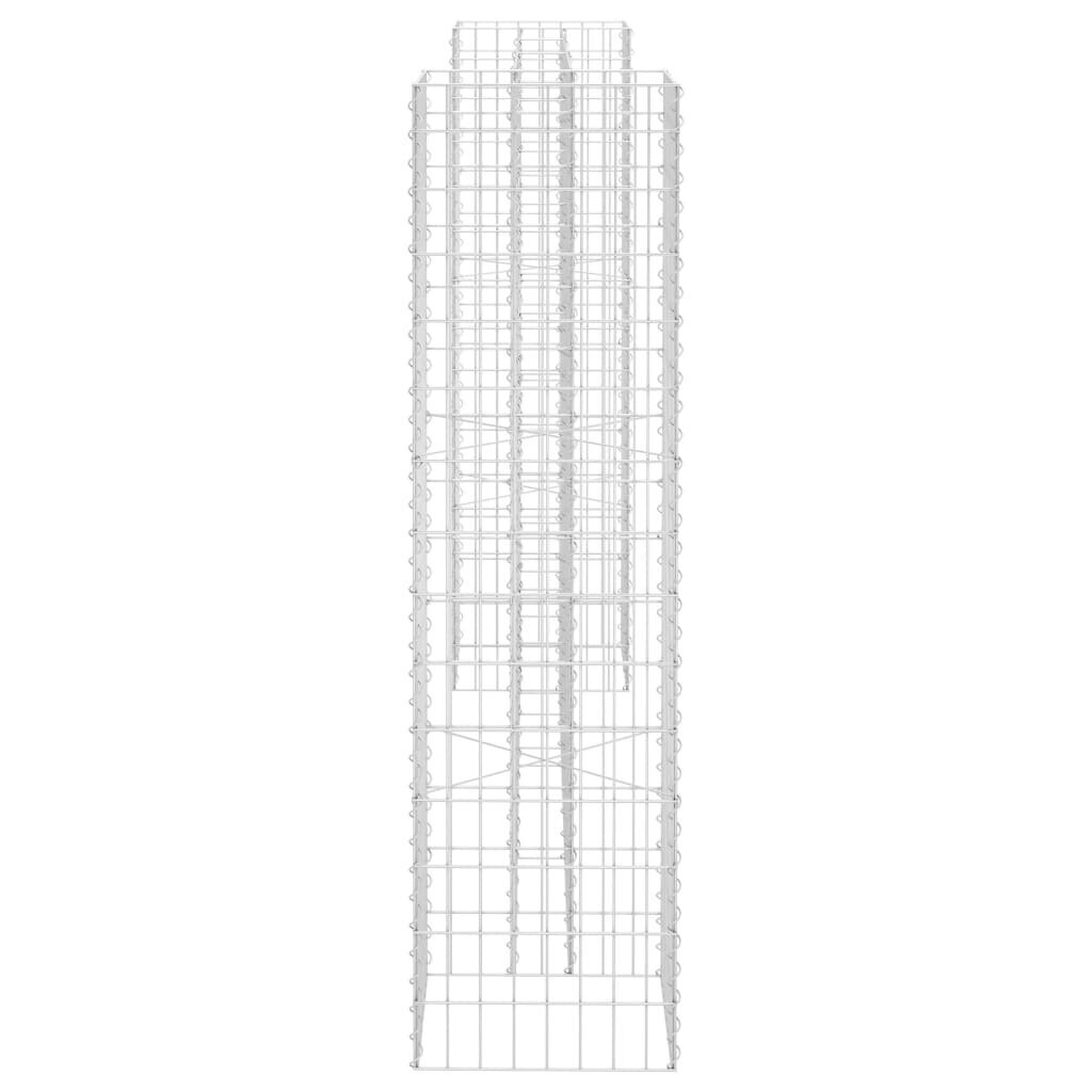 gabionovazonas260x40x150cmplieninevielahformos49054atsiliepimaireference  belsilt Gabiono vazonas 260x40x150cm iš galvanizuotos plieninės vielos
