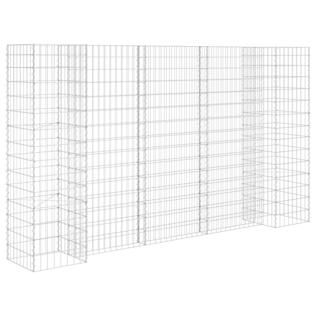 gabionovazonas260x40x150cmplieninevielahformos7b40ckainareference  belsilt Gabiono vazonas 260x40x150cm iš galvanizuotos plieninės vielos