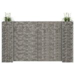 gabionovazonas260x40x150cmplieninevielahformose4f3ereference  belsilt Gabiono vazonas 260x40x150cm iš galvanizuotos plieninės vielos
