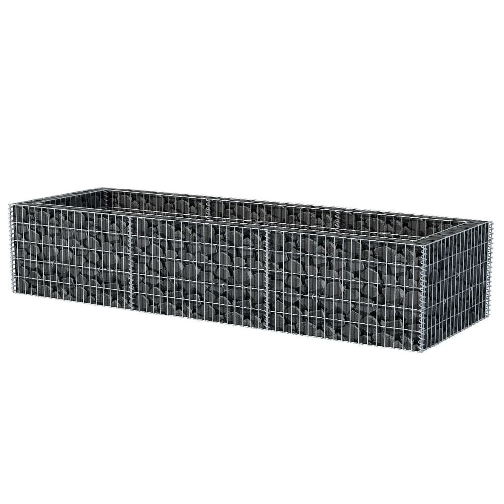 gabionovazonasplienas270x90x50cm1efd1internetureference  belsilt Gabiono vazonas plienas 270x90x50 cm  tvirtas ir stabilus