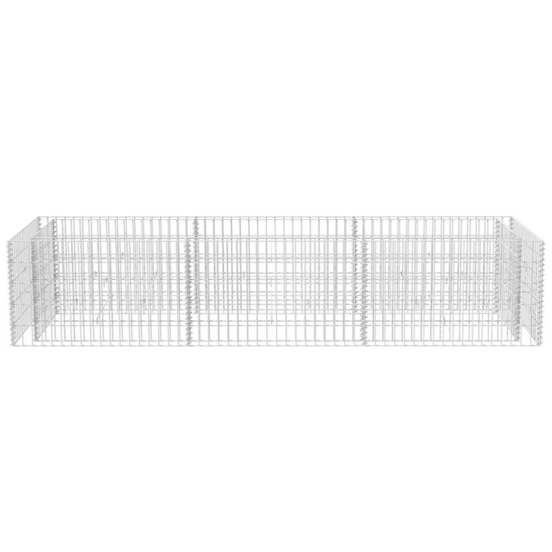 Gabiono vazonas plienas 270x90x50 cm  tvirtas ir stabilus