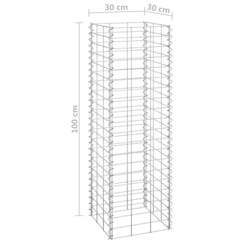 gabionuloveliai16vnt30x30x50100150200cmgelezis22406internetureference  belsilt Gabionų loveliai 16vnt 30x30x50 200cm geležis sidabro | belsilt