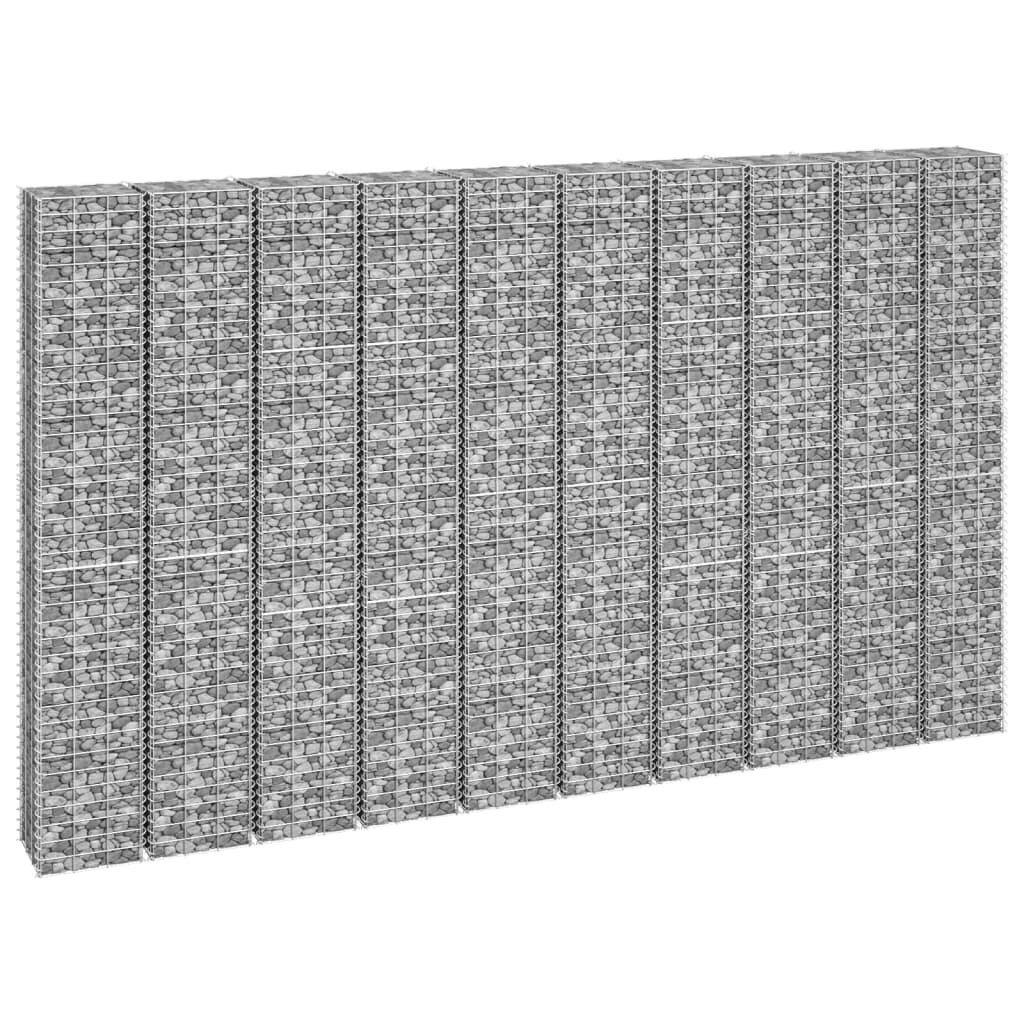 gabionuloveliai16vnt30x30x50100150200cmgeleziscopyofe4afdreference  belsilt Gabionų loveliai 16vnt 30x30x50 200cm geležis sidabro | belsilt