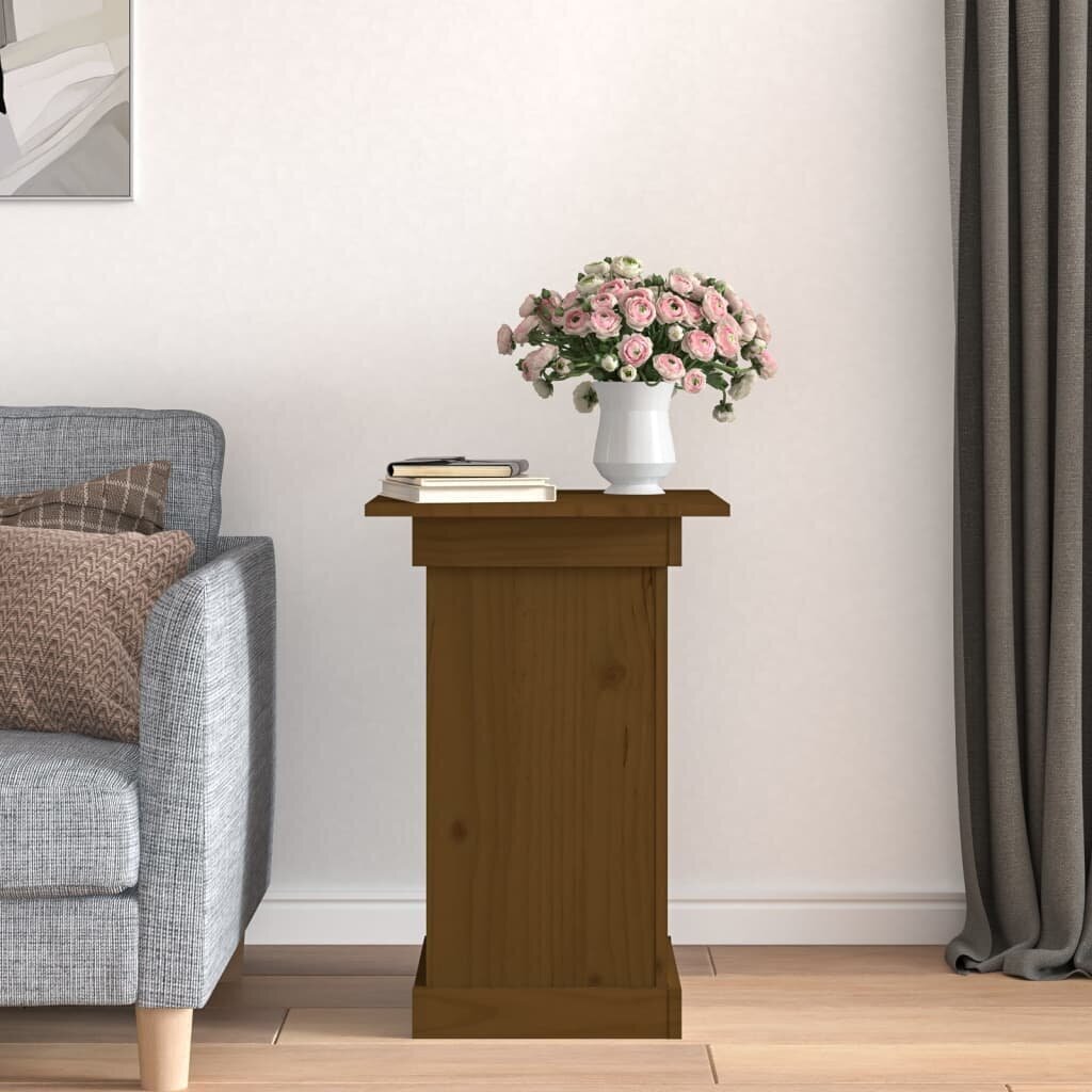 geliustovasmedausrudas40x40x60cmpusiesmedienosf5c18kainareference  belsilt Gėlių stovas medaus rudas 40x40x60 cm iš pušies masyvo