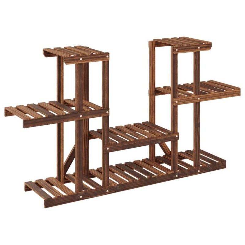 Medinis gėlių vaozunų stovas 110x25x73 cm  tvirtas ir elegantiškas