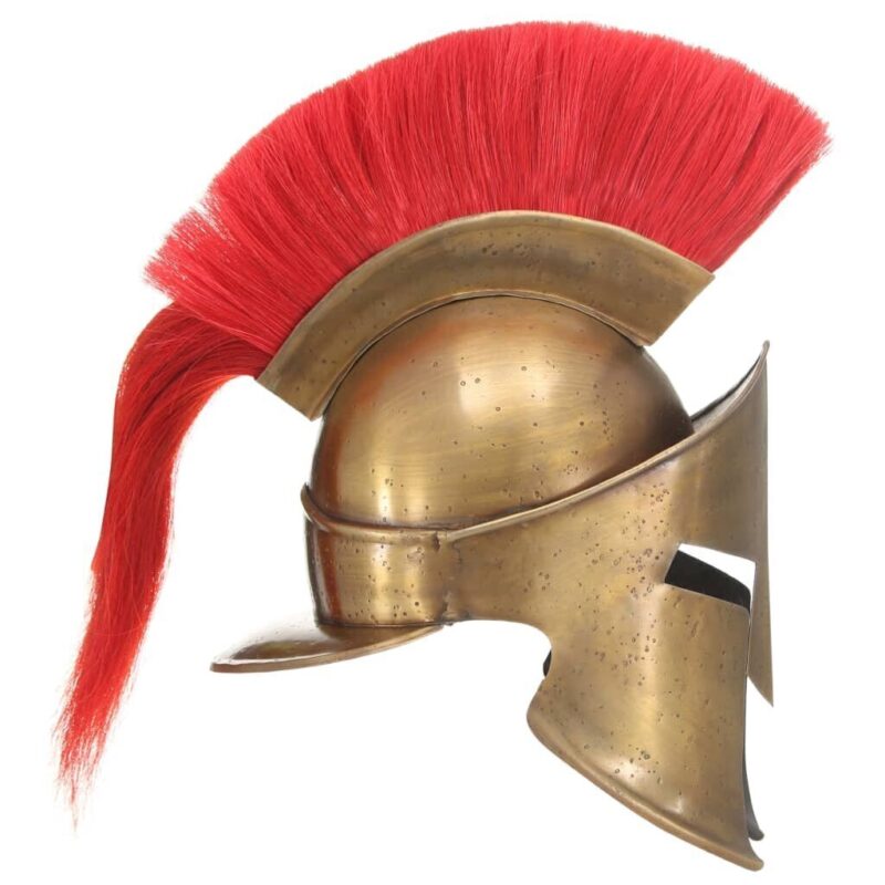 Graikijos kario šalmas, plienas, antikvarinė kopija - Image 3