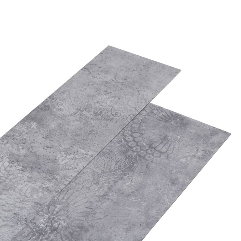 Pilkos PVC grindų plokštės 446 m²  belsilt