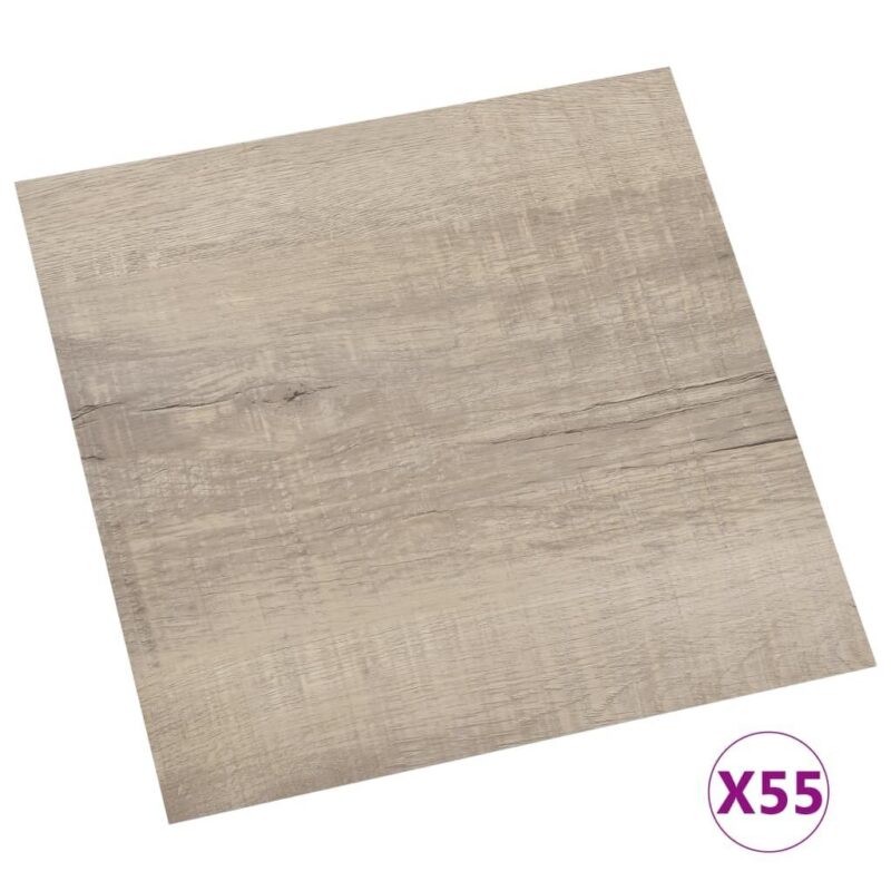 Taupe PVC grindų plokštės 55 vnt 511 m²  belsilt