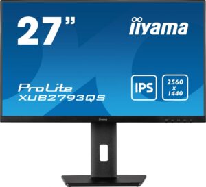 Iiyama ProLite XUB2793QS B1 27 monitorius  ryškus vaizdas
