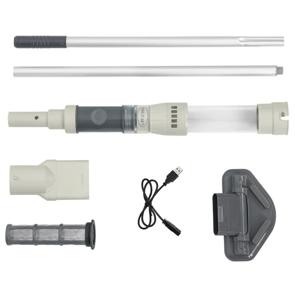 ikraunamaspovandeninisvakuuminisvalytuvasbestwaylayzd52e7pricereference belsilt Bestway Lay Z Spa įkraunamas povandeninis valytuvas baseinams