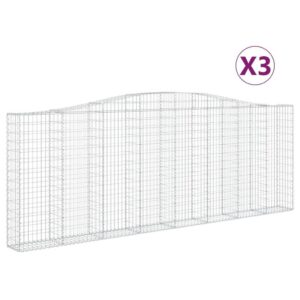 Išlenkti gabiono krepšiai 140160 cm  patvarūs ir stabilūs