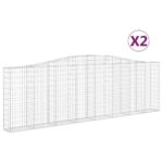 Išlenkti gabiono krepšiai 120140 cm  tvirti ir dekoratyvūs