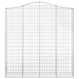 Išlenkti gabiono krepšiai 200x30x200220 cm 3 vnt  belsilt