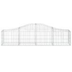 Išlenkti gabiono krepšiai 200x30x4060 cm 9 vnt  Belsilt