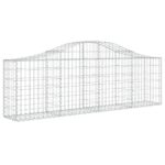 Išlenkti gabiono krepšiai 200x30x6080 cm 7 vnt | belsilt