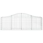 Išlenkti gabiono krepšiai 200x30x6080 cm 9 vnt  patvarūs