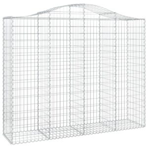 Išlenkti gabiono krepšiai 200x50x160/180cm, 8 vnt – Belsi.lt