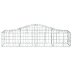 Išlenkti gabiono krepšiai 200x50x4060 cm 11 vnt   belsilt