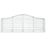 Išlenkti gabiono krepšiai 3vnt 200x50x6080cm   Belsilt