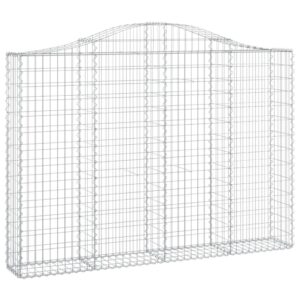 Išlenkti gabiono krepšiai 400x30x140/160cm, 6 vnt – belsi.lt