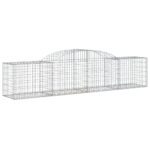 Išlenkti gabiono krepšiai vidaXL  patvarūs ir dekoratyvūs