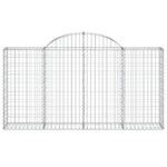 islenktigabionokrepsiaividaxl200x30x100120cmcopy32369reference belsilt Išlenkti gabiono krepšiai vidaXL 200x30x100120 cm tvirta tvora