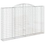 islenktigabionokrepsiaividaxl200x30x180200cm7f61dreference belsilt Išlenkti gabiono krepšiai vidaXL 200x30x180200 cm stabilūs ir patik