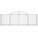 Išlenkti gabiono krepšiai vidaXL 200x30x6080 cm  tvirti ir patvarūs