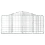 islenktigabionokrepsiaividaxl200x30x80100cmcopyofd0fe3reference belsilt Išlenkti gabiono krepšiai vidaXL 200x30x80100cm patvarūs ir stiling