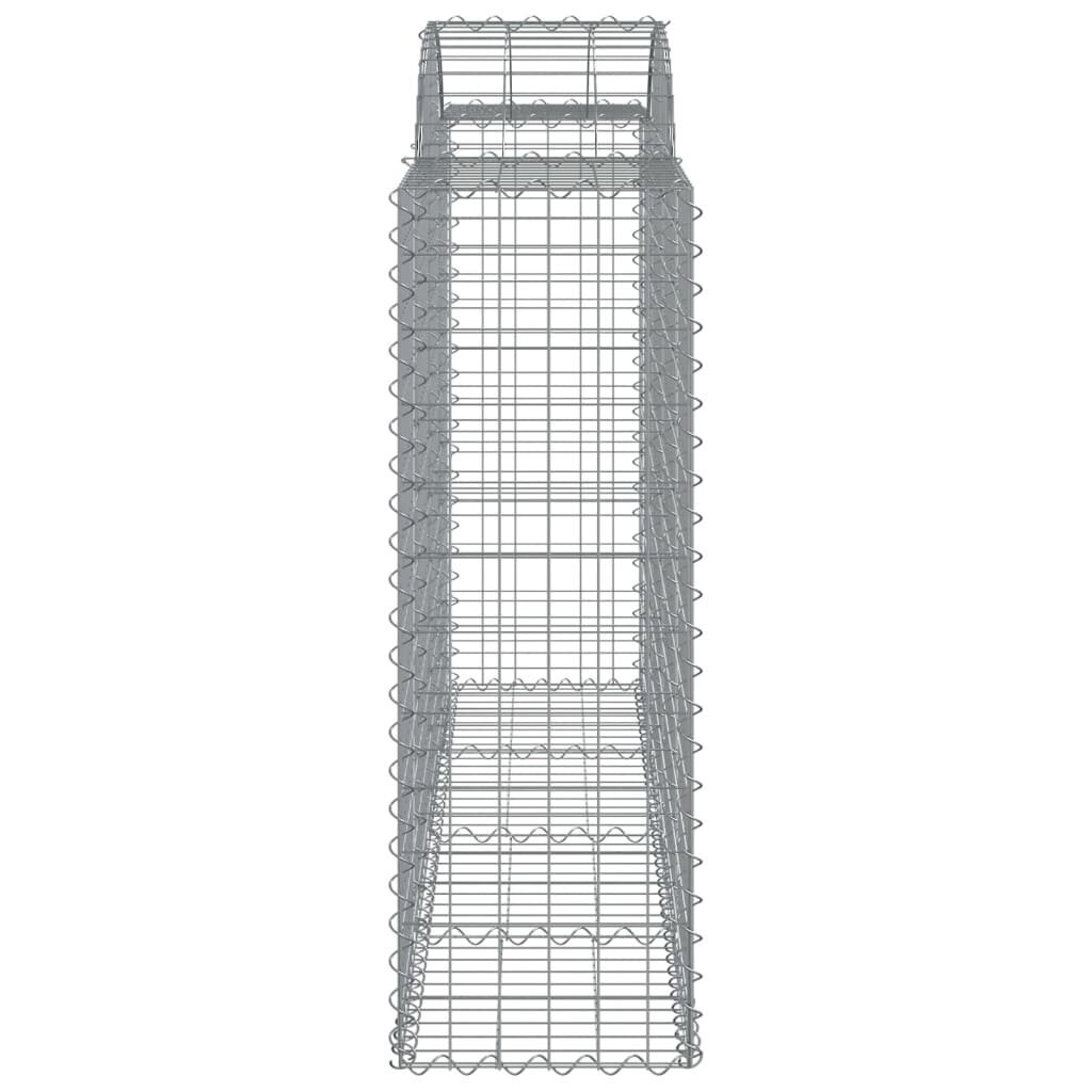 islenktigabionokrepsiaividaxl200x50x120140cmab892atsiliepimaireference belsilt Išlenkti gabiono krepšiai vidaXL 200x50x120140cm belsilt