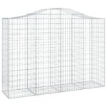 islenktigabionokrepsiaividaxl200x50x140160cmcopyoffb8a6reference belsilt Išlenkti gabiono krepšiai vidaXL 200x50x140160cm patvarūs ir dekoru
