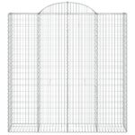 islenktigabionokrepsiaividaxl200x50x200220cmcopyofbf347reference belsilt Išlenkti gabiono krepšiai vidaXL 200x50x200220cm patvarūs