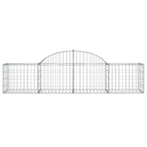 Išlenkti gabiono krepšiai vidaXL 200x50x4060 cm  patvarūs sprendimai