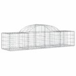 Išlenkti gabiono krepšiai vidaXL 200x50x4060 cm  patvarūs