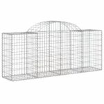 islenktigabionokrepsiaividaxl200x50x80100cmcopyofacc6areference belsilt Išlenkti gabiono krepšiai vidaXL 200x50x80100 cm patvarūs sodo užt