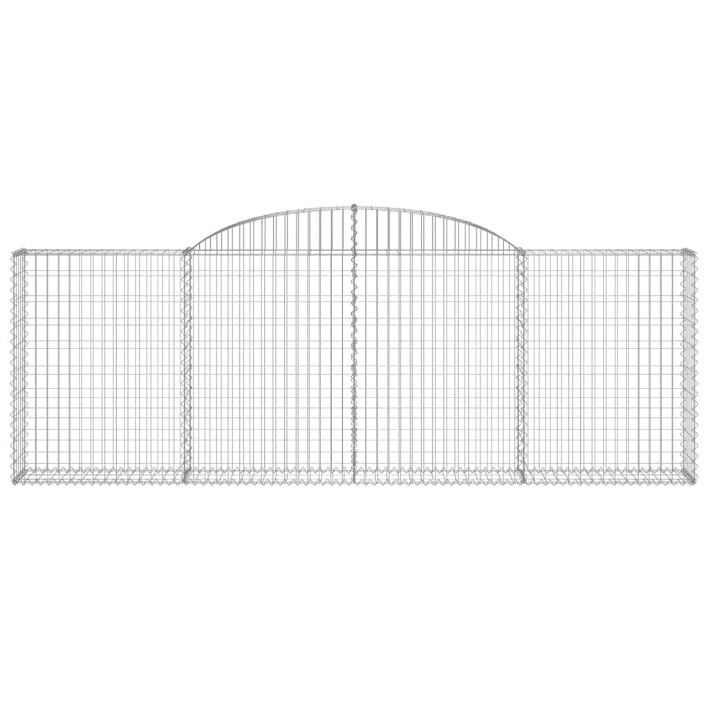 islenktigabionokrepsiaividaxl300x30x100120cm624b9internetureference belsilt Išlenkti gabiono krepšiai vidaXL 300x30x100120 cm patvarūs