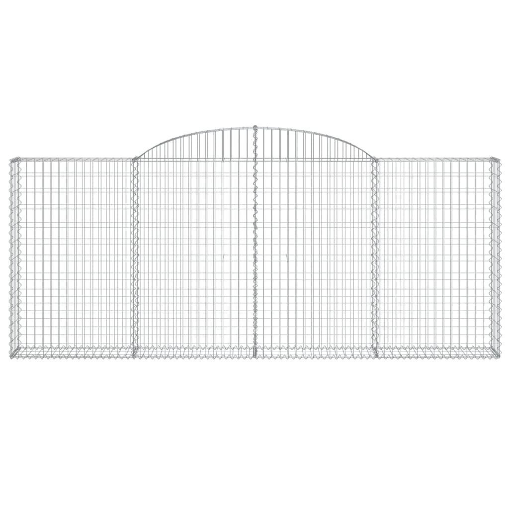 islenktigabionokrepsiaividaxl300x30x120140cmc278cinternetureference belsilt Išlenkti gabiono krepšiai vidaXL 300x30x120140 cm