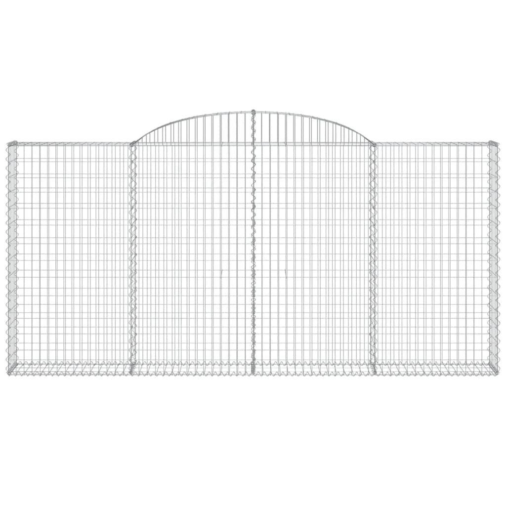 islenktigabionokrepsiaividaxl300x30x140160cm04884internetureference belsilt Išlenkti gabiono krepšiai vidaXL 300x30x140160 cm