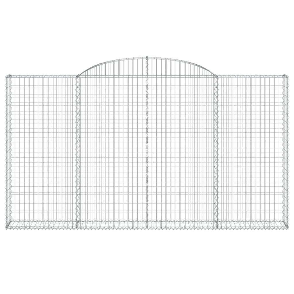 islenktigabionokrepsiaividaxl300x30x160180cme9635internetureference belsilt Išlenkti gabiono krepšiai vidaXL 300x30x160180cm belsilt