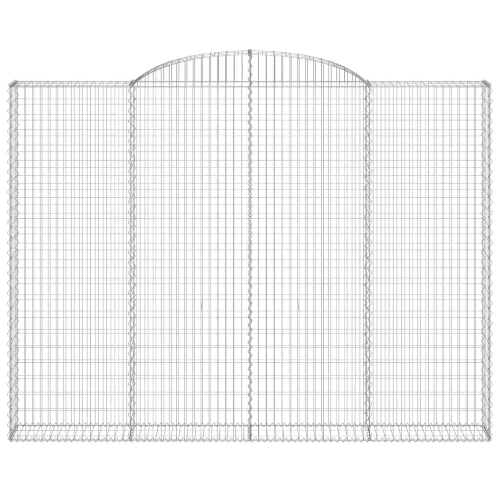 islenktigabionokrepsiaividaxl300x30x220240cmb65fdinternetureference belsilt Išlenkti vidaXL gabiono krepšiai 300x30x220240cm belsilt