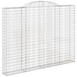 Išlenkti vidaXL gabiono krepšiai 300x30x220240 cm  Belsilt