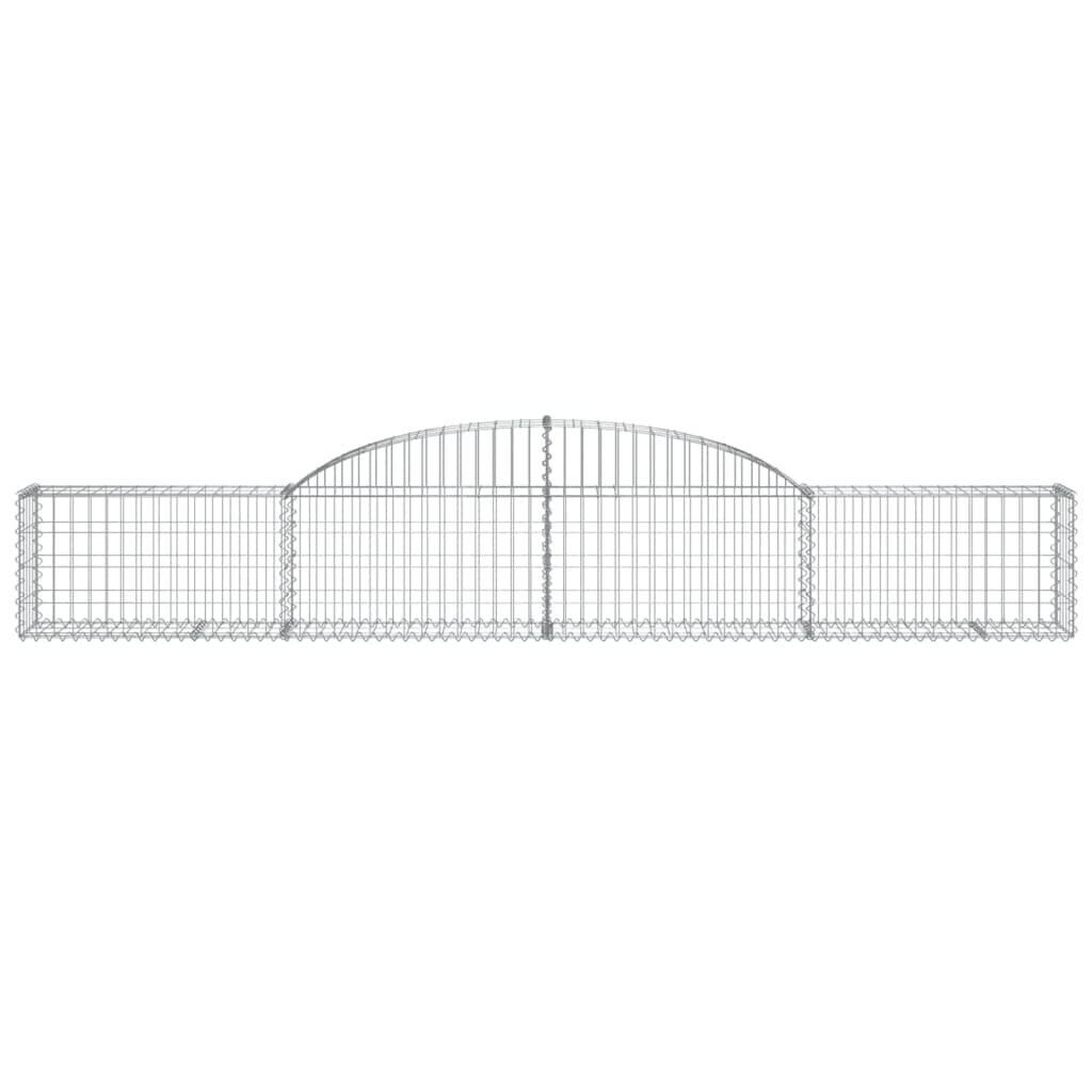 islenktigabionokrepsiaividaxl300x30x4060cm25d33internetureference belsilt Išlenkti gabiono krepšiai vidaXL 300x30x4060cm tvirti ir patvarūs
