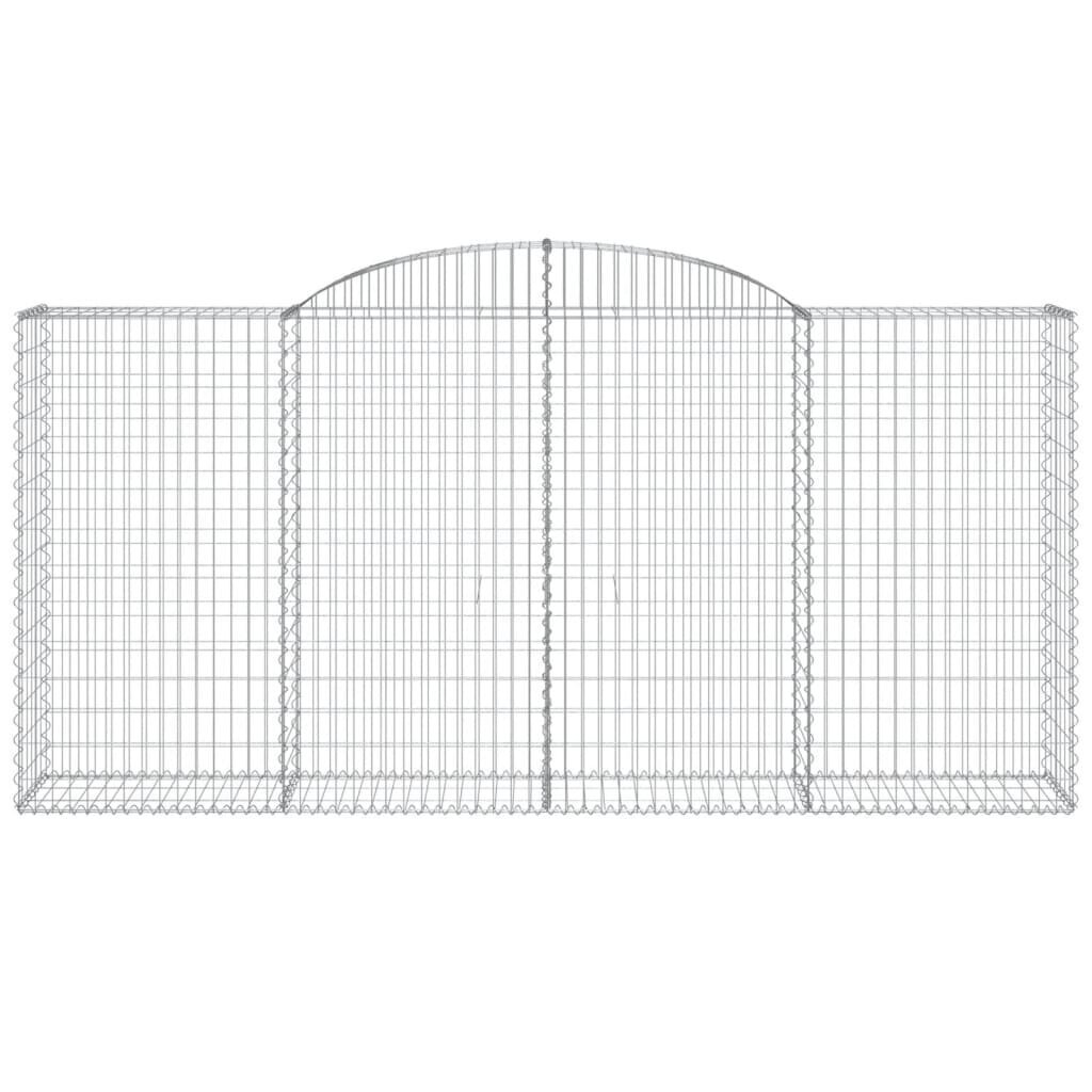 islenktigabionokrepsiaividaxl300x50x140160cme4423internetureference belsilt Išlenkti gabiono krepšiai vidaXL 300x50x140160 cm | belsilt