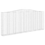 islenktigabionokrepsiaividaxl400x30x160180cmcopyofe7ff3reference belsilt Išlenkti gabiono krepšiai vidaXL 400x30x160180cm patvarūs ir stabil