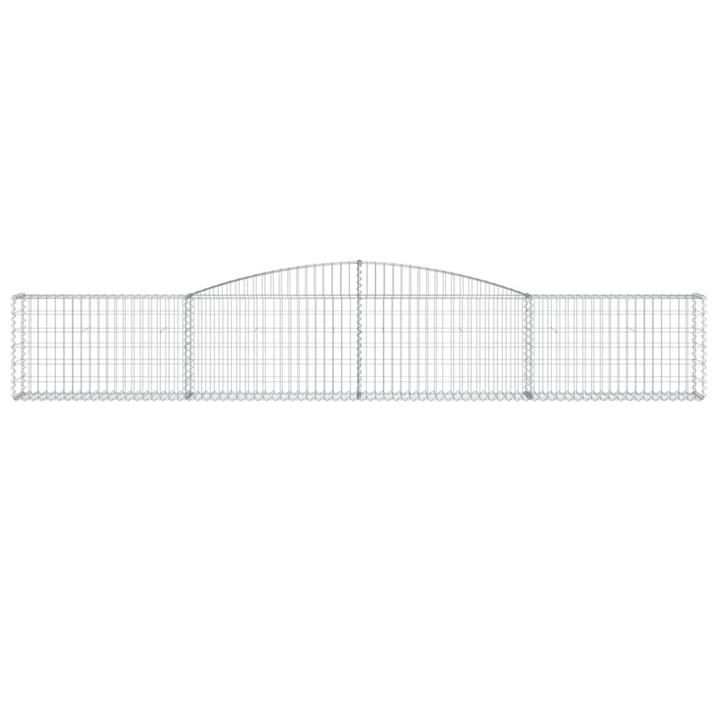 islenktigabionokrepsiaividaxl400x30x6080cm1721dinternetureference belsilt Išlenkti gabiono krepšiai vidaXL 400x30x6080 cm tvirti ir ilgaamžai