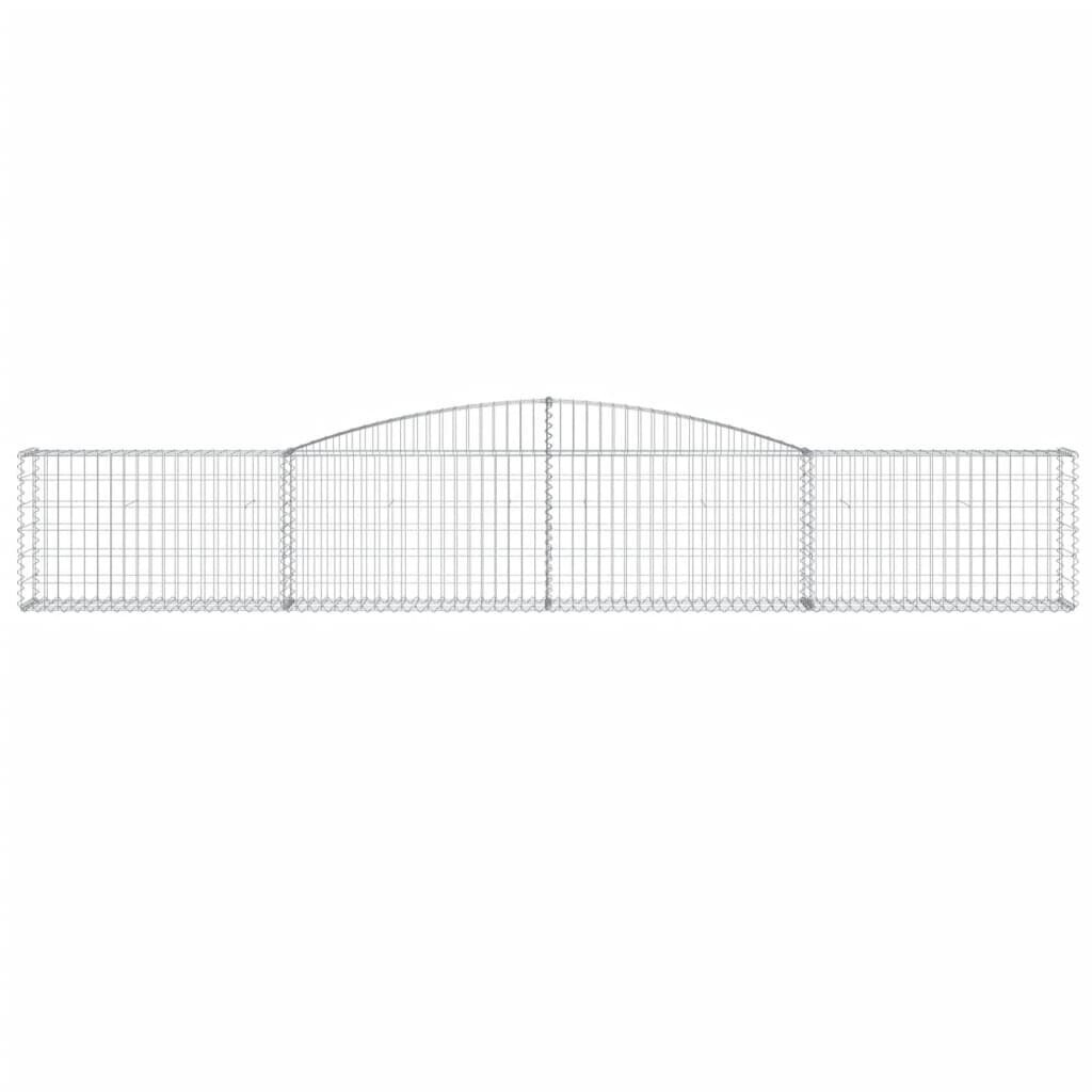 islenktigabionokrepsiaividaxl400x30x6080cm6816dinternetureference belsilt Išlenkti gabiono krepšiai vidaXL 400x30x6080 cm